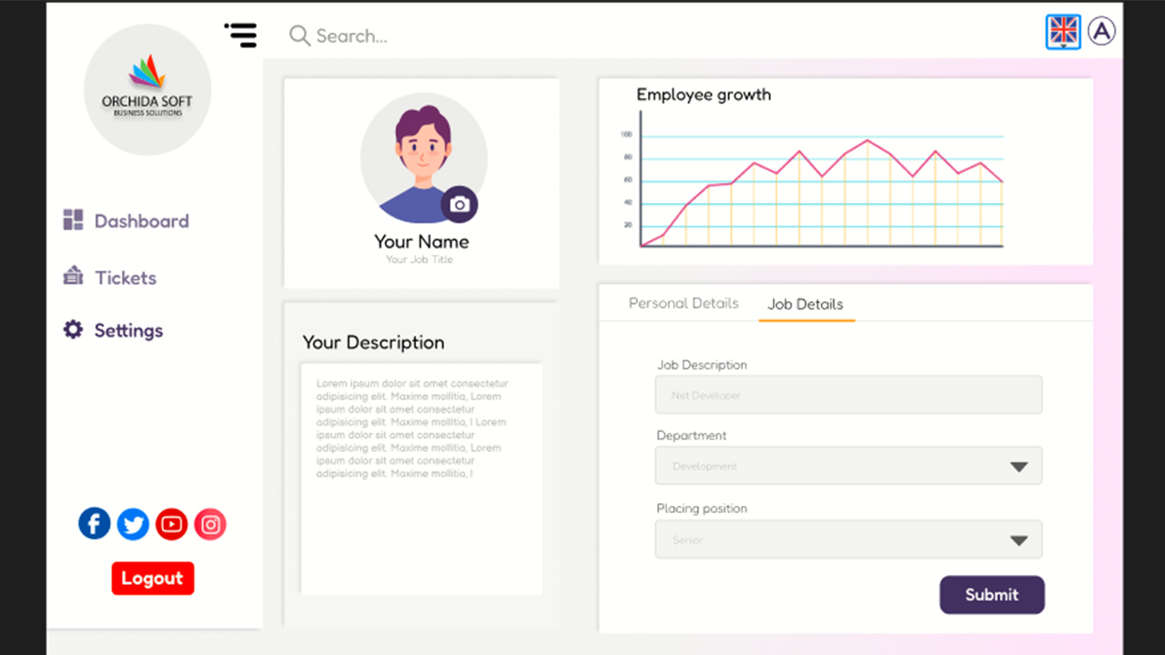Abdulrahman HTML CSS Template